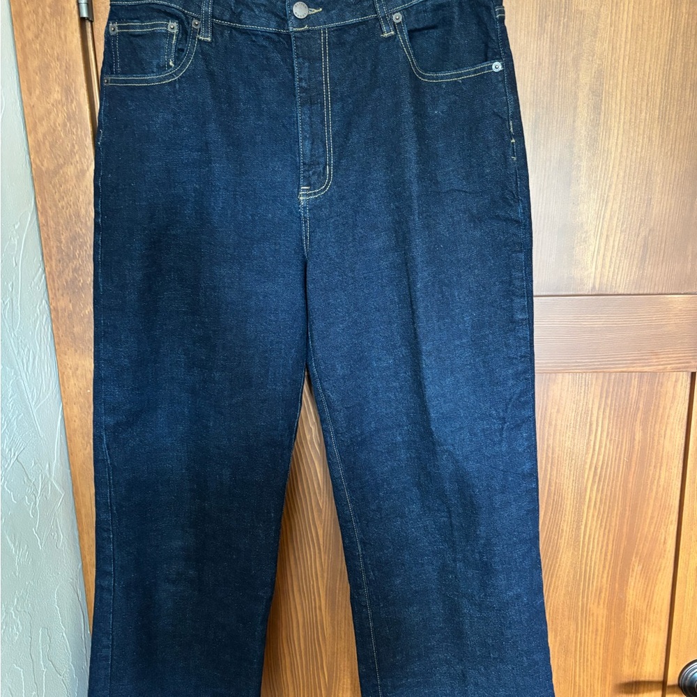 Women's Dark Blue Ankle Jeans